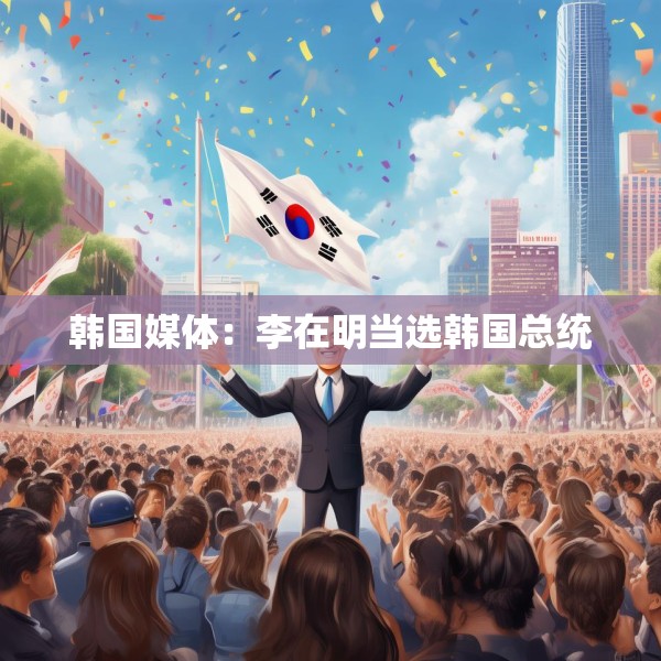 韩国媒体：李在明当选韩国总统