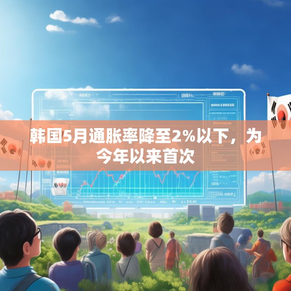 韩国5月通胀率降至2%以下，为今年以来首次