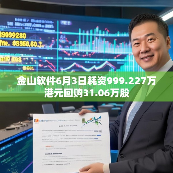 金山软件6月3日耗资999.227万港元回购31.06万股