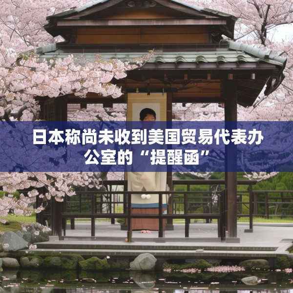 日本称尚未收到美国贸易代表办公室的“提醒函”