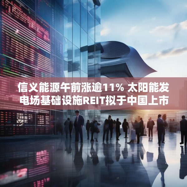 信义能源午前涨逾11% 太阳能发电场基础设施REIT拟于中国上市