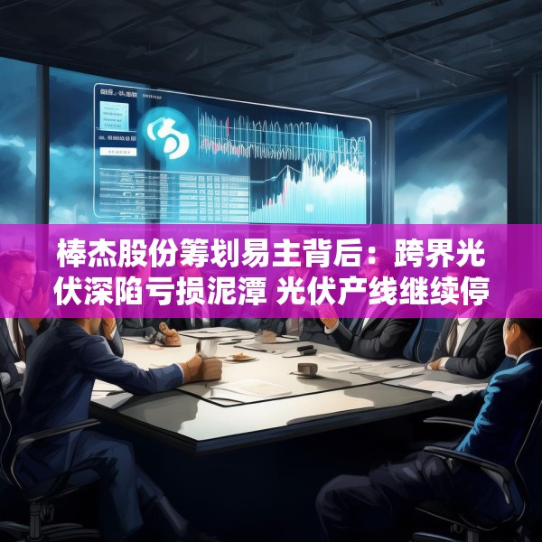 棒杰股份筹划易主背后：跨界光伏深陷亏损泥潭 光伏产线继续停产