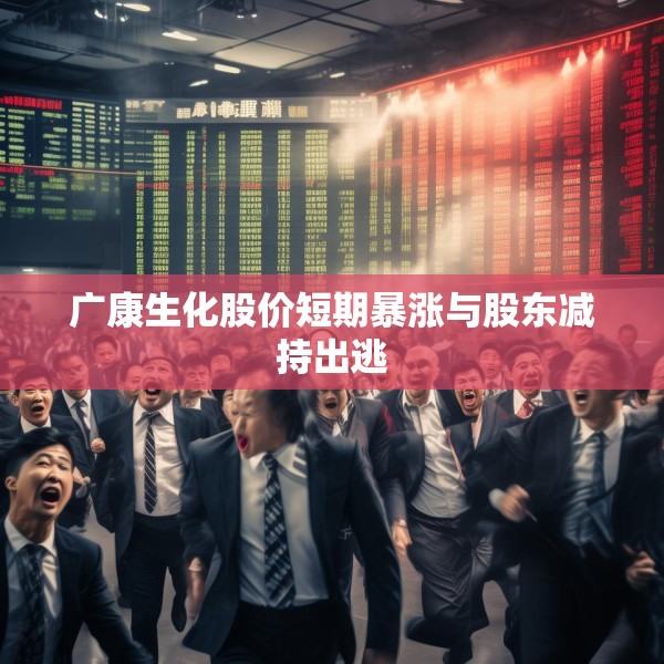 广康生化股价短期暴涨与股东减持出逃
