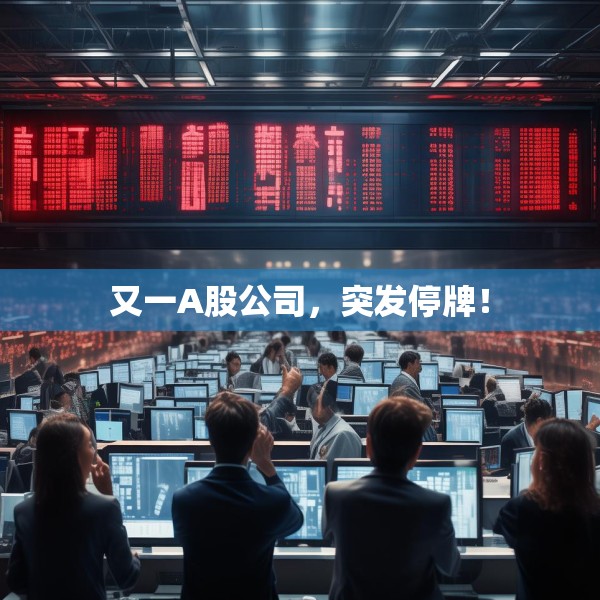 又一A股公司，突发停牌！