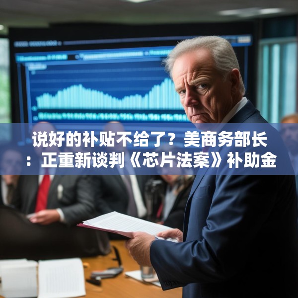 说好的补贴不给了？美商务部长：正重新谈判《芯片法案》补助金