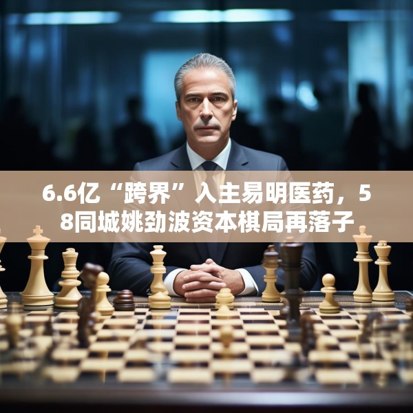 6.6亿“跨界”入主易明医药，58同城姚劲波资本棋局再落子