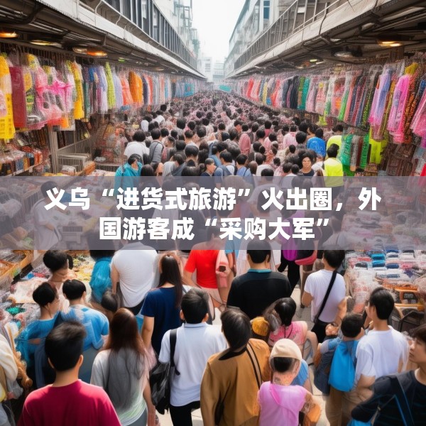 义乌“进货式旅游”火出圈，外国游客成“采购大军”