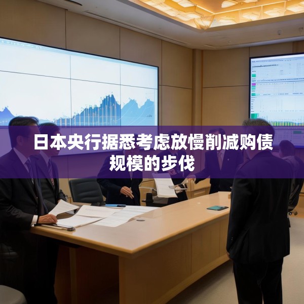 日本央行据悉考虑放慢削减购债规模的步伐