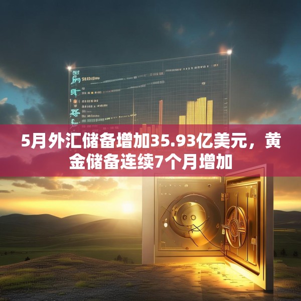 5月外汇储备增加35.93亿美元，黄金储备连续7个月增加