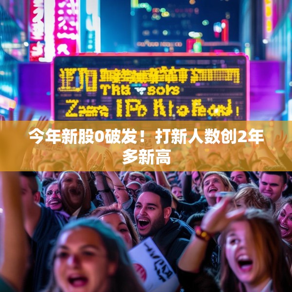 今年新股0破发！打新人数创2年多新高