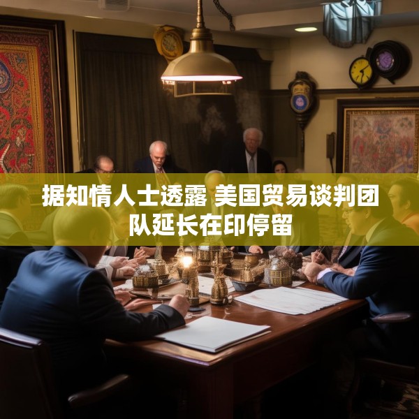 据知情人士透露 美国贸易谈判团队延长在印停留