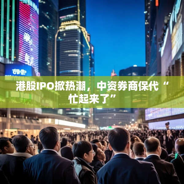 港股IPO掀热潮，中资券商保代“忙起来了”