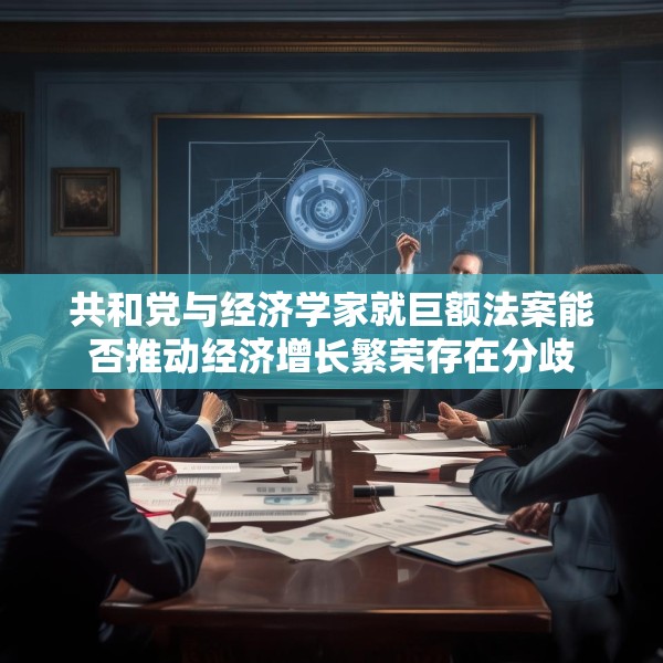 共和党与经济学家就巨额法案能否推动经济增长繁荣存在分歧