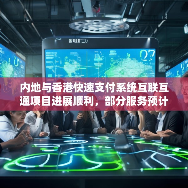 内地与香港快速支付系统互联互通项目进展顺利，部分服务预计很快推出