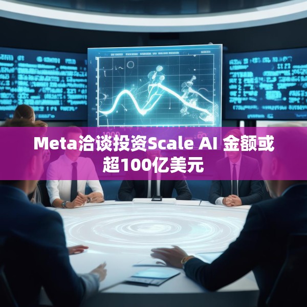 Meta洽谈投资Scale AI 金额或超100亿美元