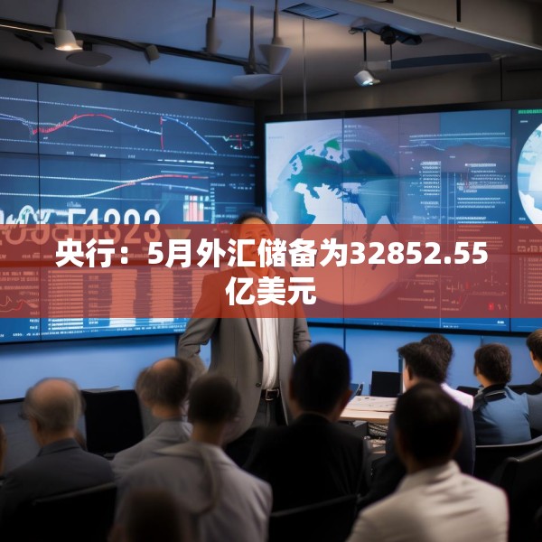 央行：5月外汇储备为32852.55亿美元