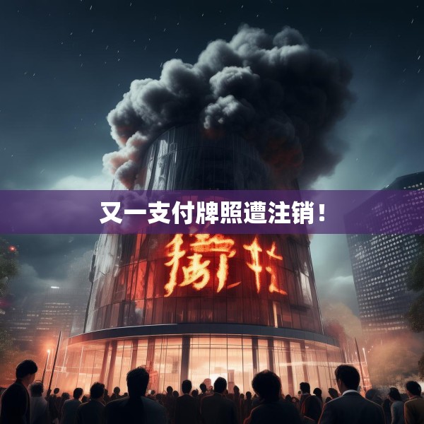 又一支付牌照遭注销！