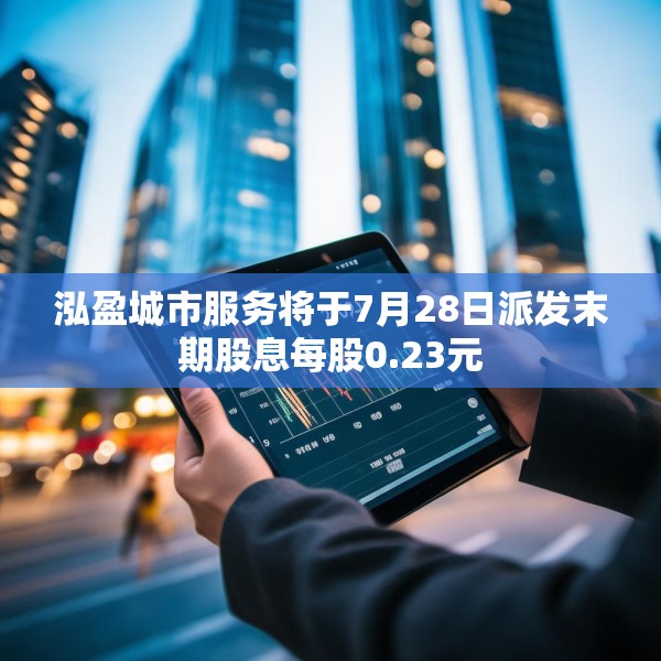 泓盈城市服务将于7月28日派发末期股息每股0.23元