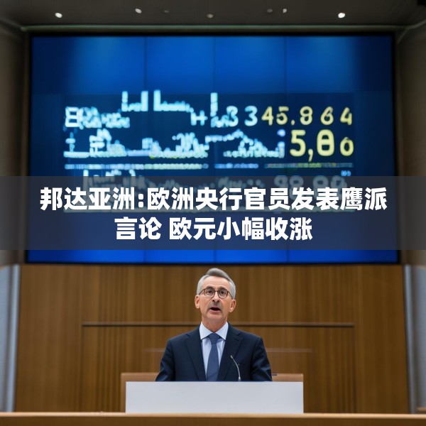 邦达亚洲:欧洲央行官员发表鹰派言论 欧元小幅收涨
