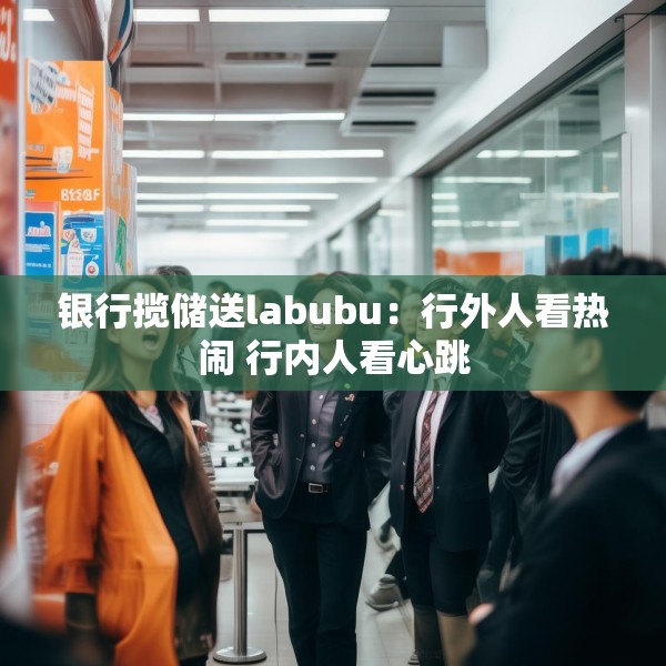 银行揽储送labubu：行外人看热闹 行内人看心跳