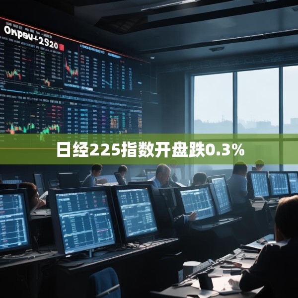 日经225指数开盘跌0.3%