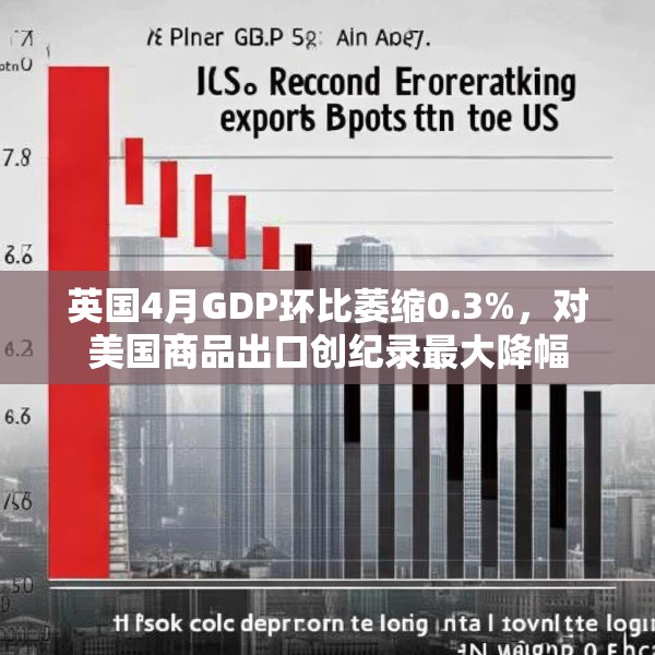 英国4月GDP环比萎缩0.3%，对美国商品出口创纪录最大降幅