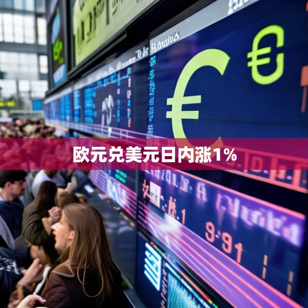 欧元兑美元日内涨1%