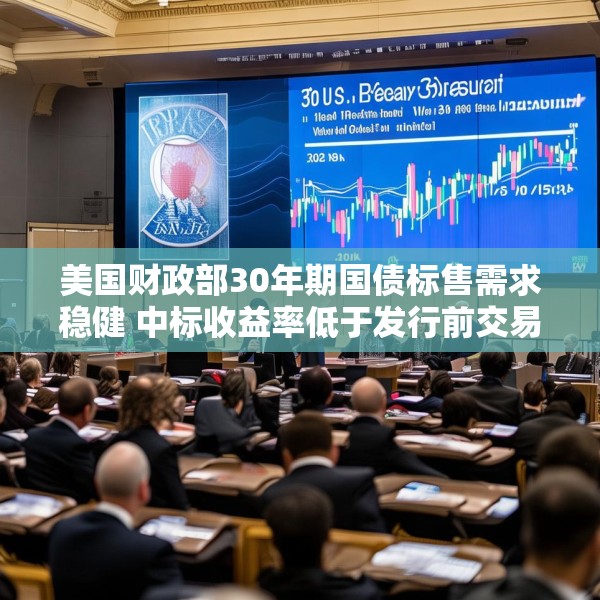 美国财政部30年期国债标售需求稳健 中标收益率低于发行前交易水平