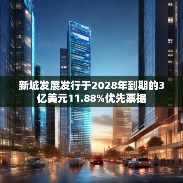 新城发展发行于2028年到期的3亿美元11.88%优先票据