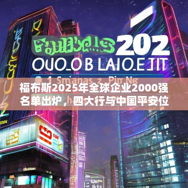 福布斯2025年全球企业2000强名单出炉，四大行与中国平安位列前五