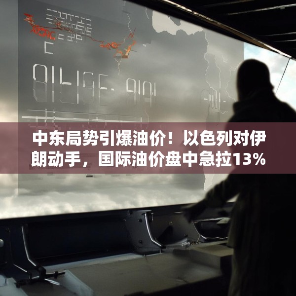 中东局势引爆油价！以色列对伊朗动手，国际油价盘中急拉13%
