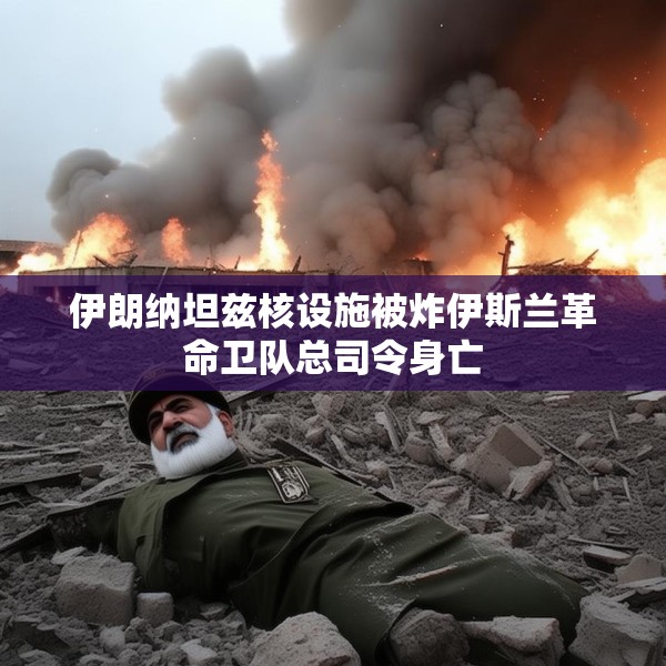 伊朗纳坦兹核设施被炸伊斯兰革命卫队总司令身亡