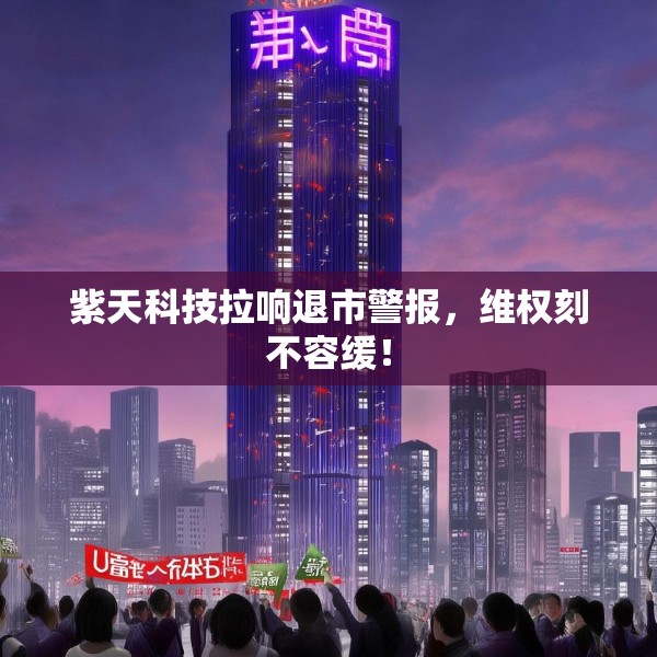 紫天科技拉响退市警报，维权刻不容缓！