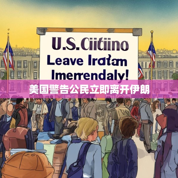 美国警告公民立即离开伊朗