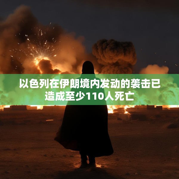以色列在伊朗境内发动的袭击已造成至少110人死亡
