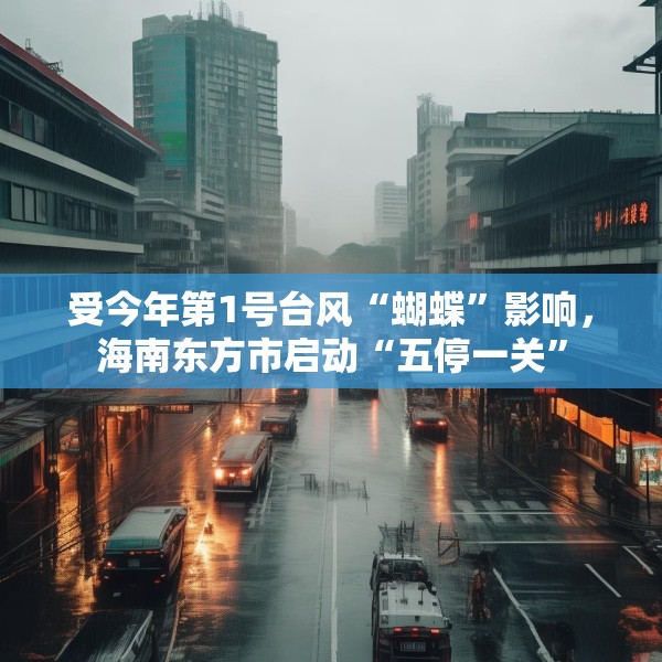 受今年第1号台风“蝴蝶”影响，海南东方市启动“五停一关”