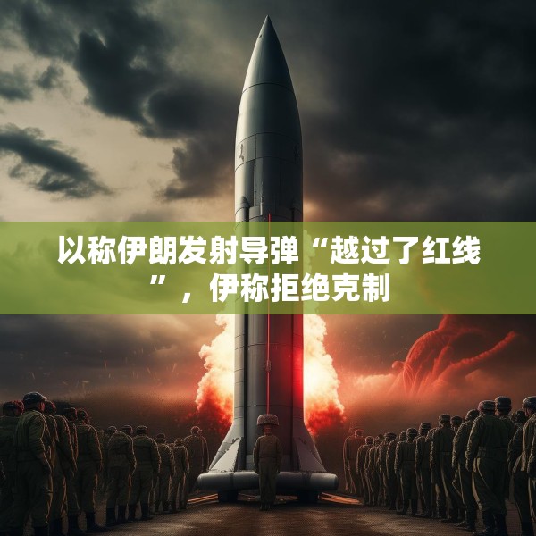 以称伊朗发射导弹“越过了红线”，伊称拒绝克制