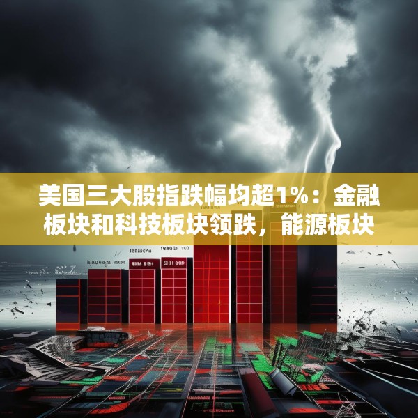 美国三大股指跌幅均超1%：金融板块和科技板块领跌，能源板块上涨