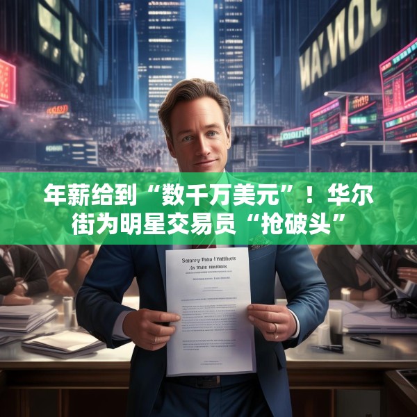 年薪给到“数千万美元”！华尔街为明星交易员“抢破头”