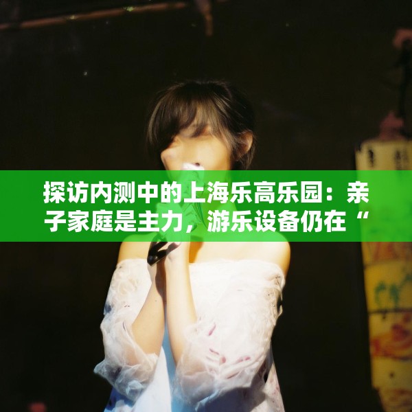 探访内测中的上海乐高乐园：亲子家庭是主力，游乐设备仍在“磨合”