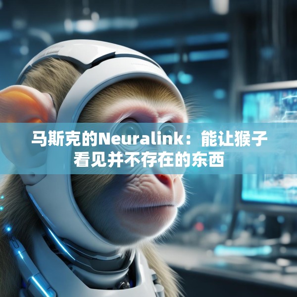 马斯克的Neuralink：能让猴子看见并不存在的东西