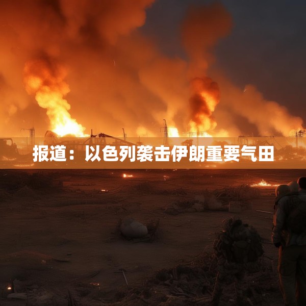 报道：以色列袭击伊朗重要气田
