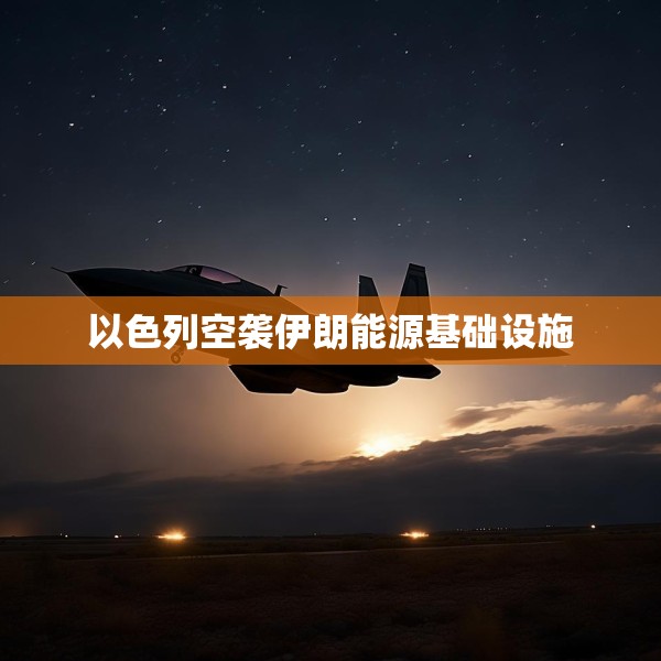 以色列空袭伊朗能源基础设施