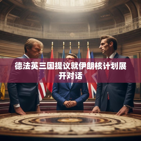 德法英三国提议就伊朗核计划展开对话