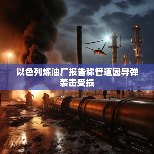 以色列炼油厂报告称管道因导弹袭击受损