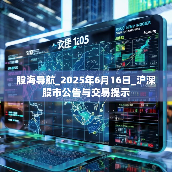 股海导航_2025年6月16日_沪深股市公告与交易提示