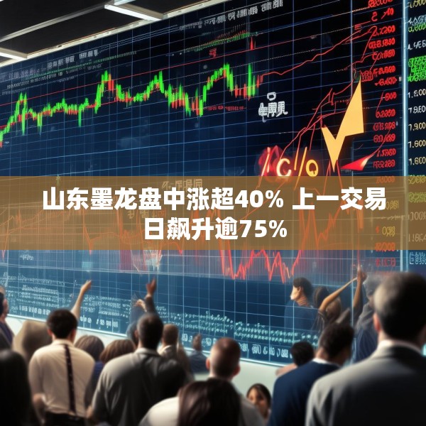 山东墨龙盘中涨超40% 上一交易日飙升逾75%